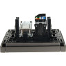 Двойная розетка TV+RJ45 IEK FORTEPIANO категория 5E FP536 сталь FP-AK20-1-K46